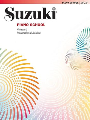 Suzuki Piano School Vol. 3 International Edition 0162SX (Book only no CD)