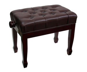 Linley Padded Mahogany Bench