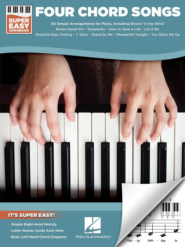 FOUR CHORD SONGS SUPER EASY SONGBOOK