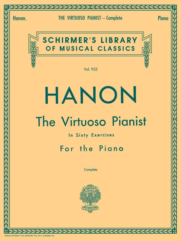HANON - VIRTUOSO PIANIST COMPLETE