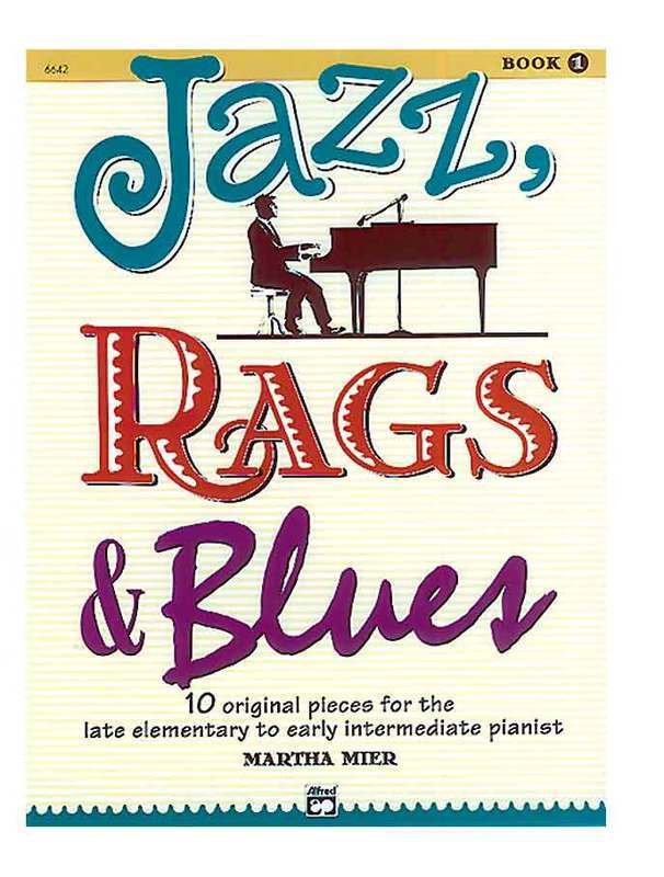 JAZZ RAGS & BLUES BK 1 BK/OLA