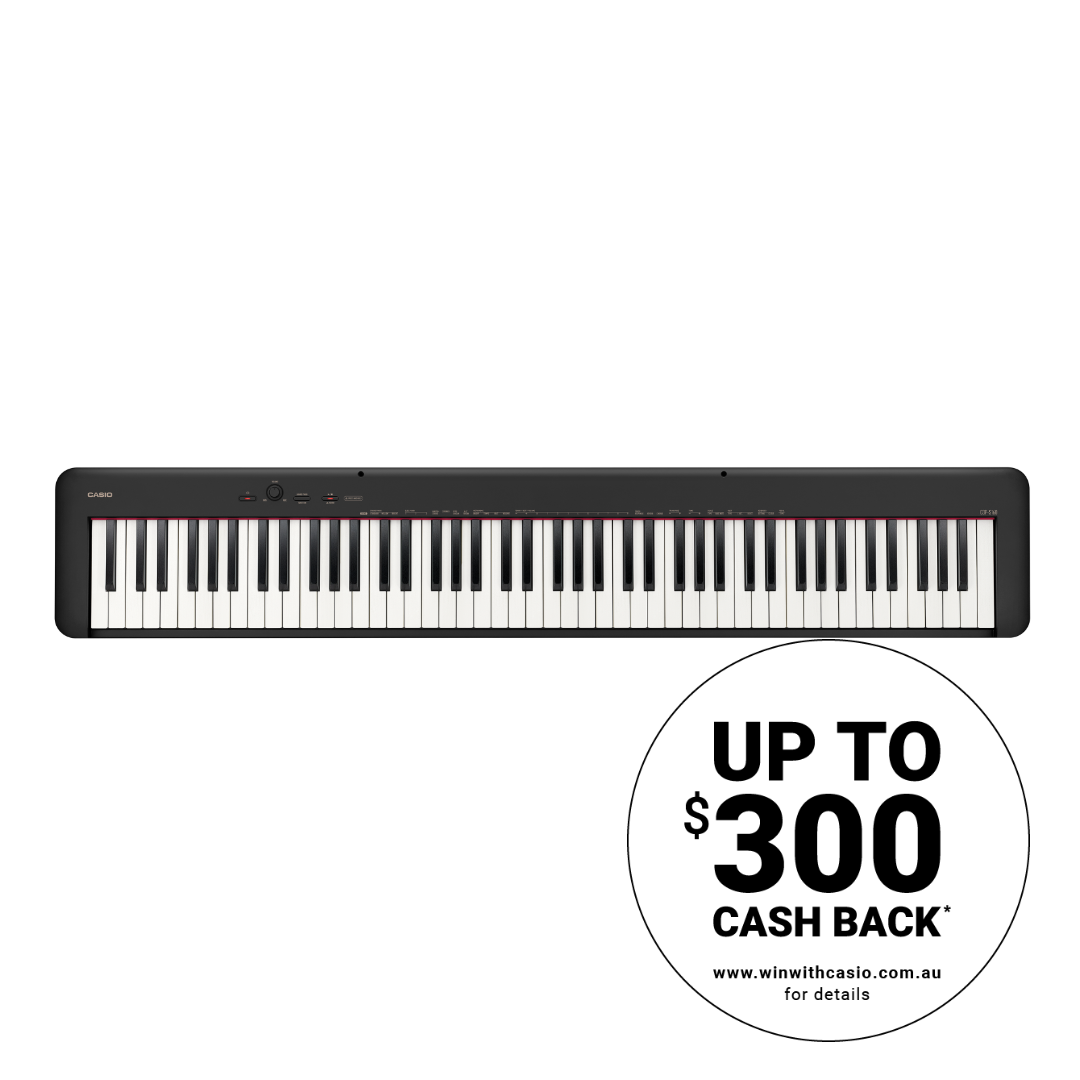 Casio CDP-S160 Portable Digital Piano in Black