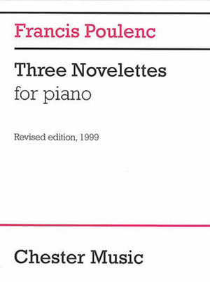 POULENC - 3 NOVELETTES PIANO REV ED 1999