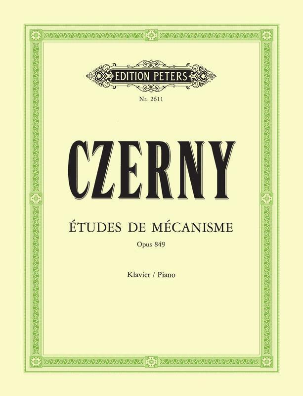 CZERNY - 30 STUDIES IN MECHANISM OP 849