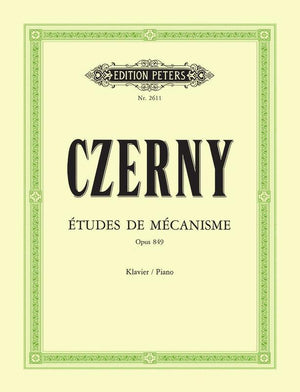CZERNY - 30 STUDIES IN MECHANISM OP 849