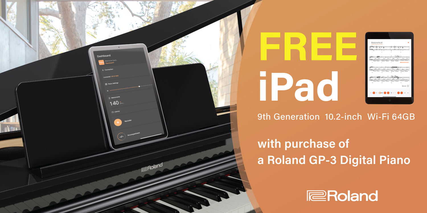 Roland GP3 Free iPad promo