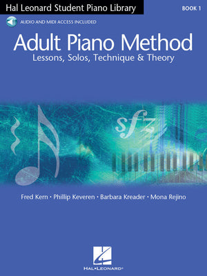 HLSPL ADULT PIANO METHOD BK1 BK/OLA