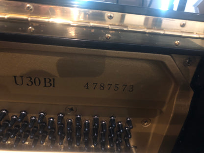 Yamaha U-30BL Upright Piano