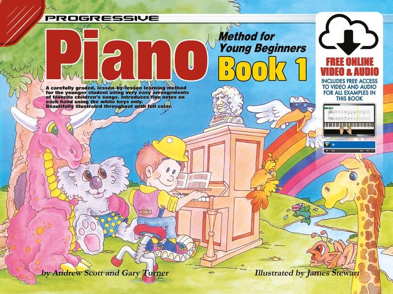 PROGRESSIVE PIANO METHOD FOR YOUNG BEGINNERS BK 1 (NOP)