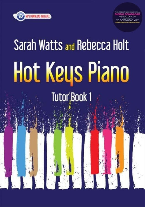 HOT KEYS PIANO TUTOR BOOK 1 BK/OLA