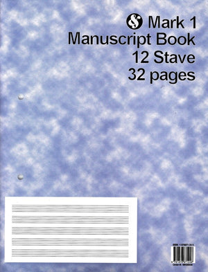 MARK 1 MANUSCRIPT BOOK 12 STAVE 32 PAGES