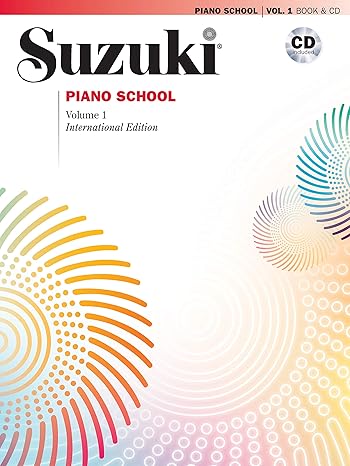 Suzuki Piano School Volume 1 International Edition (book only, no CD) 0473SX