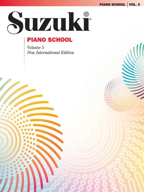 Suzuki Piano School New International Edition Book 5 0442SX (book only, no CD)