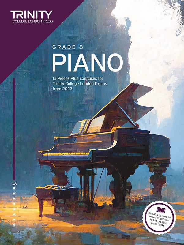 TRINITY PIANO EXAM PIECES & EXERCISES 2023 GR 8