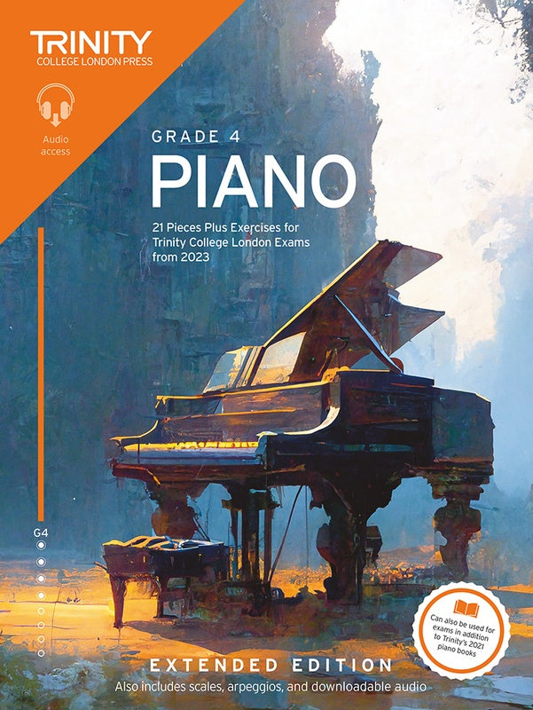 TRINITY PIANO EXAM PIECES & EXERCISES 2023 GR 4 EXTENDED OLA