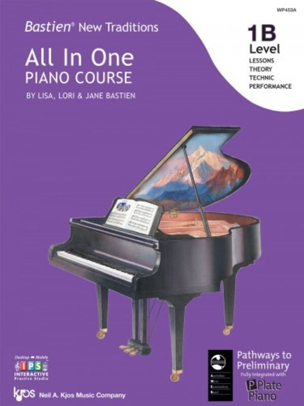 BASTIEN NEW TRADITIONS ALL IN ONE PIANO COURSE LEVEL 1B