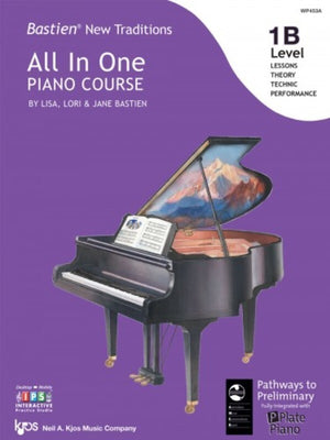 BASTIEN NEW TRADITIONS ALL IN ONE PIANO COURSE LEVEL 1B